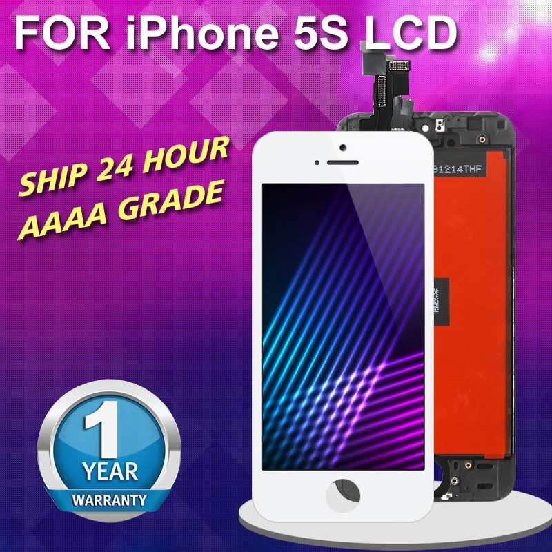 AAAA + 4 0 ''для iPhone 5S SE ЖК дисплей сенсорный экран с совершенным 3D дигитайзером