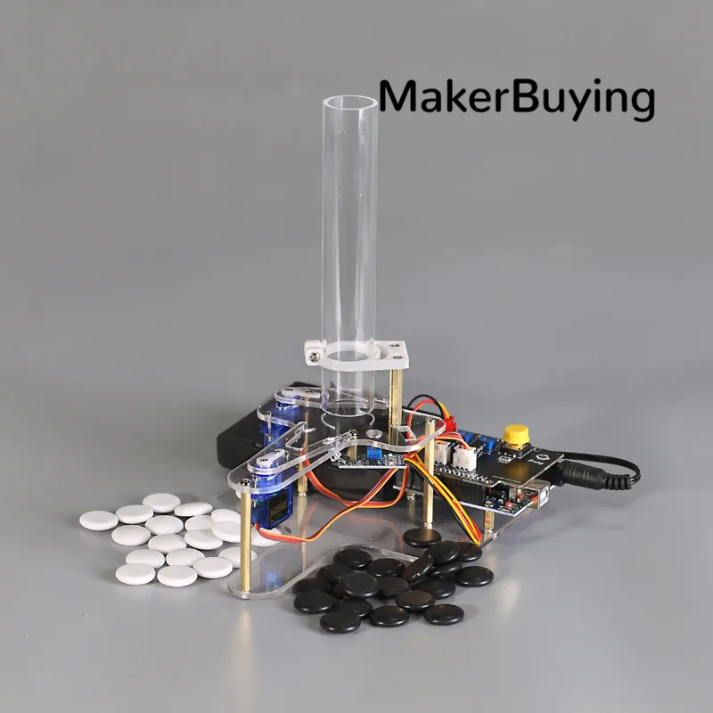 Сортировщик цветов Arduino DIY сортировка черно белых шахматных предметов Обучающий