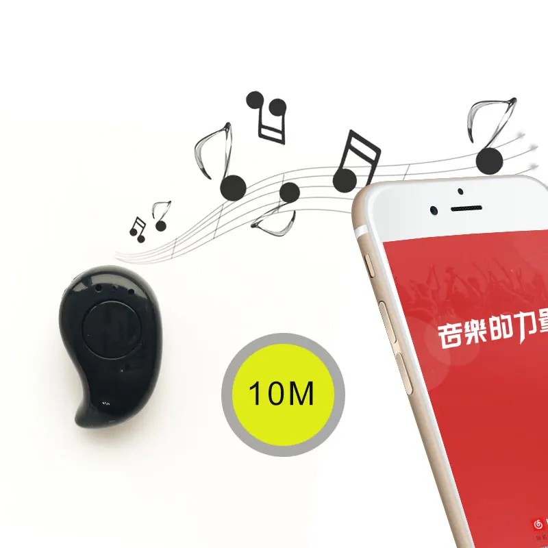 Беспроводные Bluetooth наушники S530 гарнитура для режима свободные руки мини