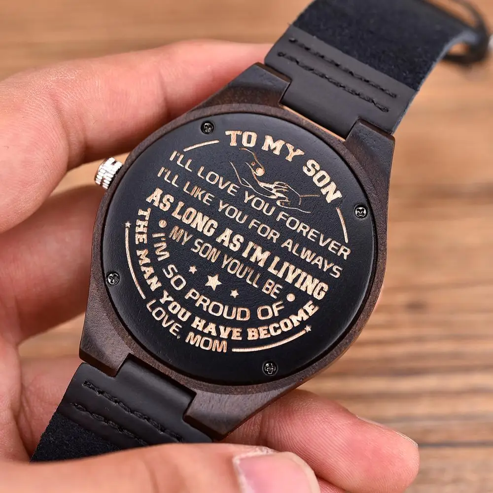 

BOBO BIRD Personalized Customize Men Watches Gifts for Men's Quartz Women Wristwatch Engrave Logo Sport Clock Relogio Masculino