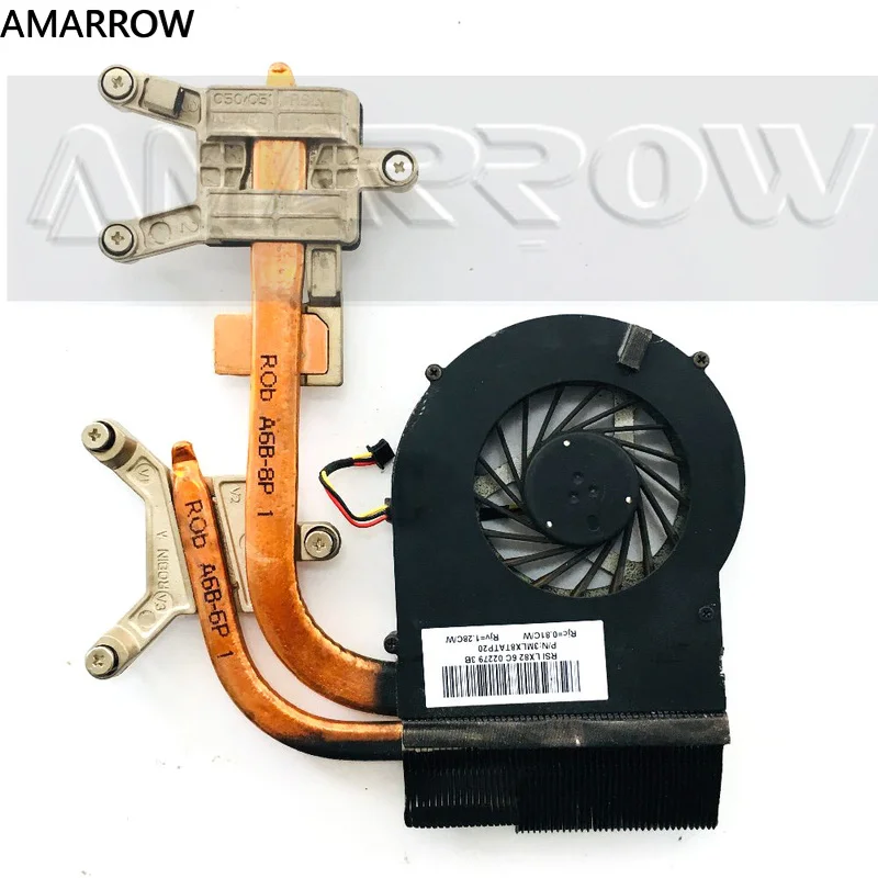 

Original for HP pavilion DV6 DV7 DV6-3000 dv7-4000 cooling heatsink and fan 622029-001
