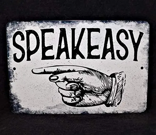 

Speakeasy Blind Pig Tiger Prohibition Act Era Illegal Bar Tavern Pub Saloon Alcohol Ban Decor