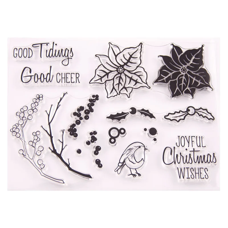 

1pc Leaf Fruit Transparent Clear Silicone Stamp Seal DIY Scrapbook Rubber Stamping Coloring Embossing Diary Decoration Reusable