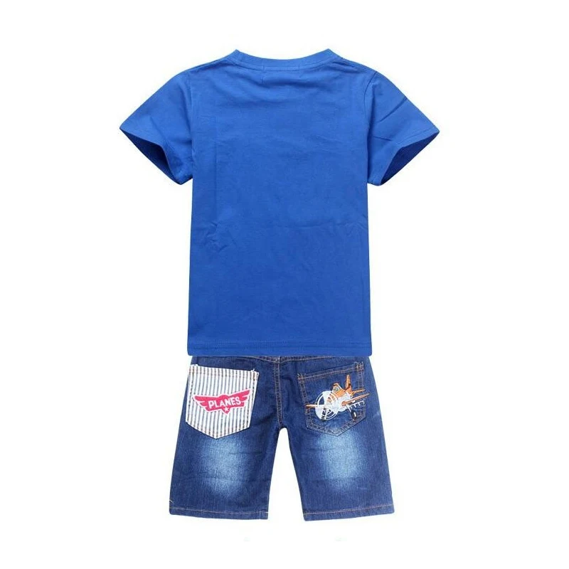 Комплект летней одежды для мальчиков футболка и штаны | Детская одежда обувь