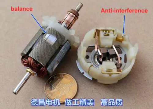 Высокоскоростной охлаждающий вентилятор JOHNSON HC685G для электродрели с передним