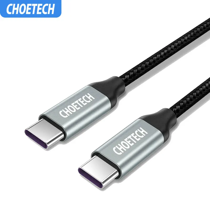 CHOETECH Type C USB Cable Fast Charging Data To 3.3ft/1M for Samsung S8 S10 Phone For Huawei Xiaomi | Мобильные телефоны и