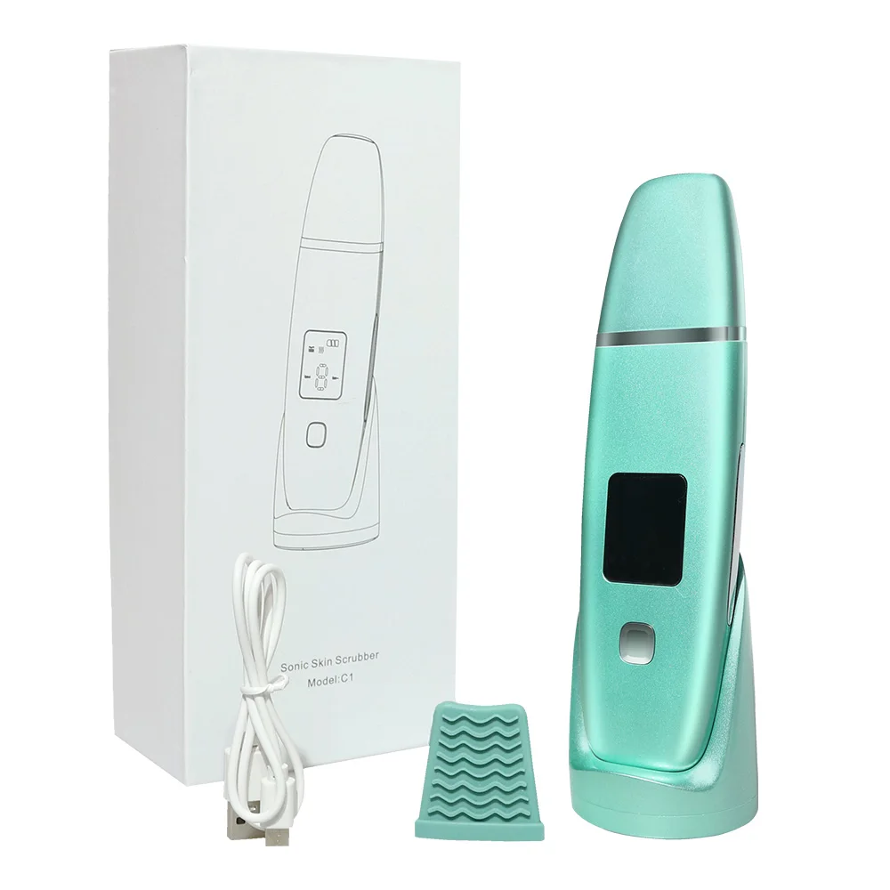 Ультразвуковой скребок для кожи устройство глубокого очищения пор и удаления