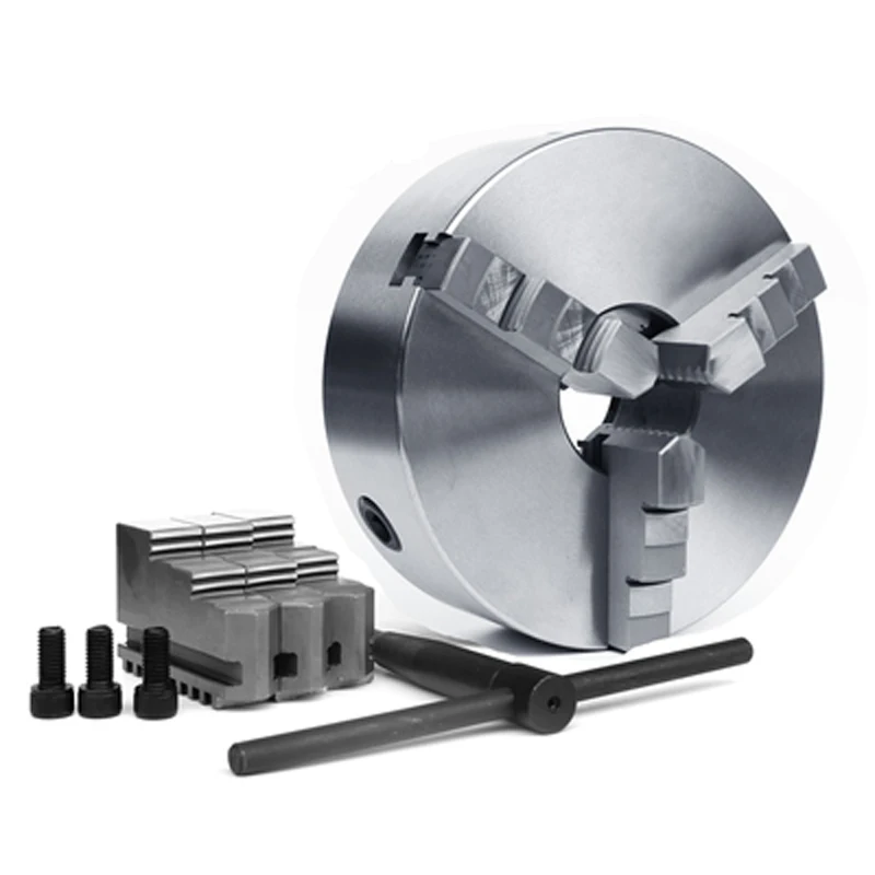 

CNC High Precision K11 Seris 3 Jaw Lathe Chuck K11-100 100mm Manual Chuck Self-centering Lathe Parts