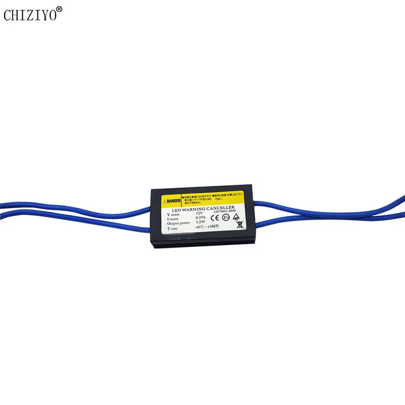 2pcs 12V LED Warning Canceller Decoder 501 T10 W5W Car Lights NO Error Canbus OCB Load Resistor Code Reader Diagnostic CHIZIYO | Автомобили