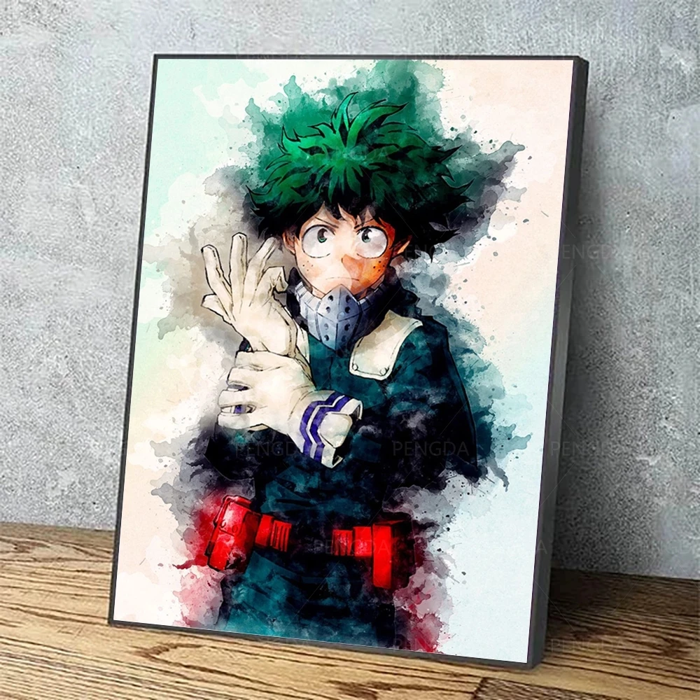 

Hd Prints Abstract Deku Anime Picture Wall Artwork Modular Japan Painting Poster Canvas Living Room Home Decoration No Framed