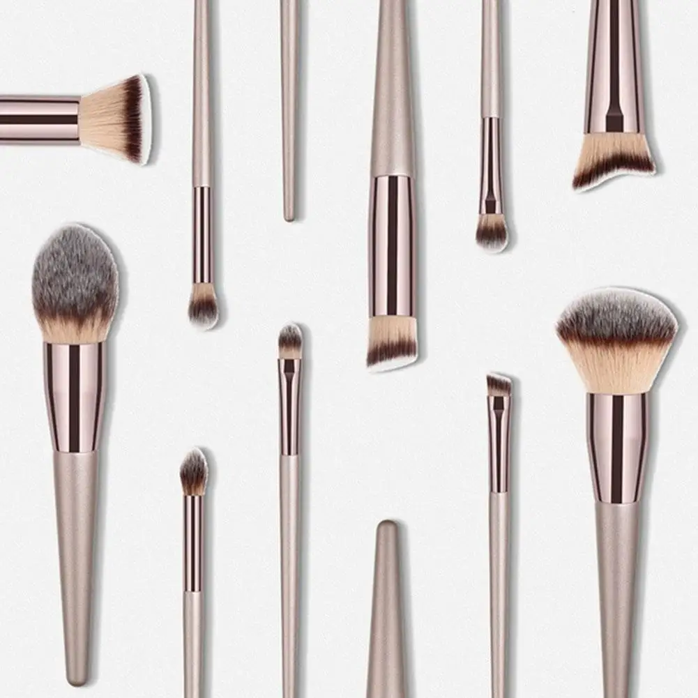 

10/14pcs Makeup Brushes Tool Set Cosmetic Powder Eye Shadow Foundation Blush Beauty Make Up Brush Soft Hair Beauty Tool