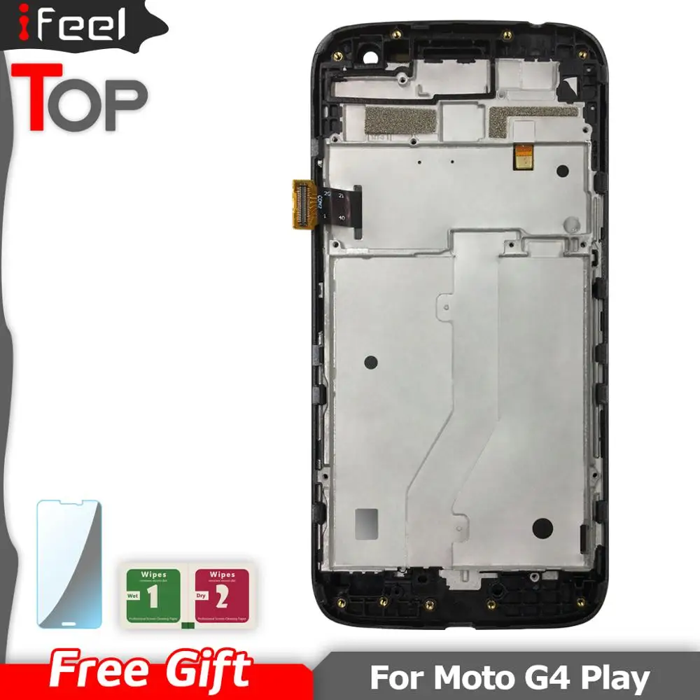 Для Motorola G4 Play XT1601 XT1602 XT1603 XT1604 ЖК дисплей + кодирующий преобразователь сенсорного