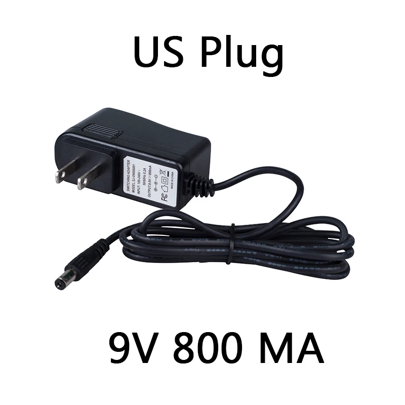 joyo dc 9v adapter 800ma power adapter kabel elektrische gitarre effekt pedal adapter netzteil 15 m eu uns uk stecker free global shipping
