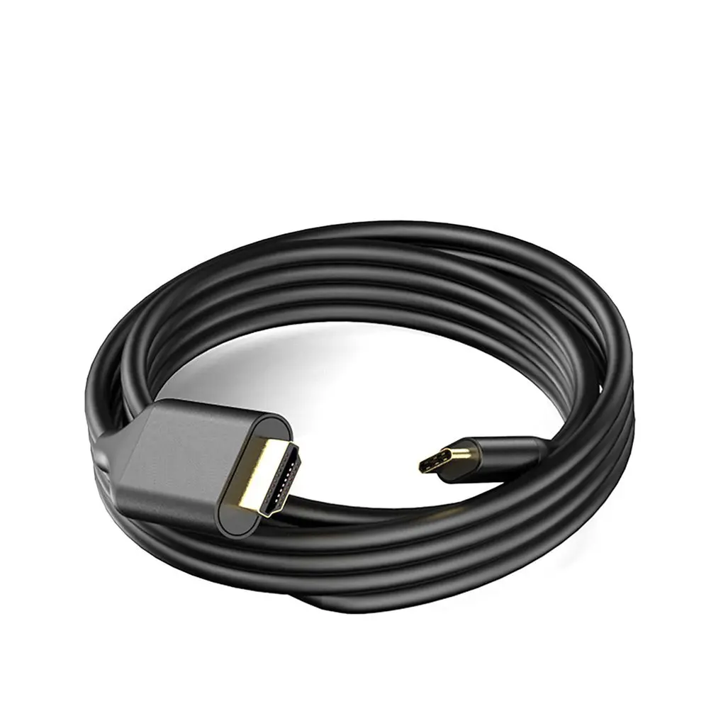 

Dex Cable for Samsung USB C Type-c to HDMI-compatible 4K Cable HDTV TV Digital AV Adapter Converters EUPlug Bundle 1 Male-female