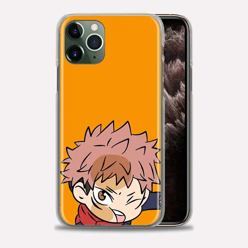 

Hard PC Phone Case for iPhone 12 11 Pro Max Cover for iPhone 7 Plus SE 2020 X XS XR 8 6 6S Shell Fundas Anime jujutsu kaisen