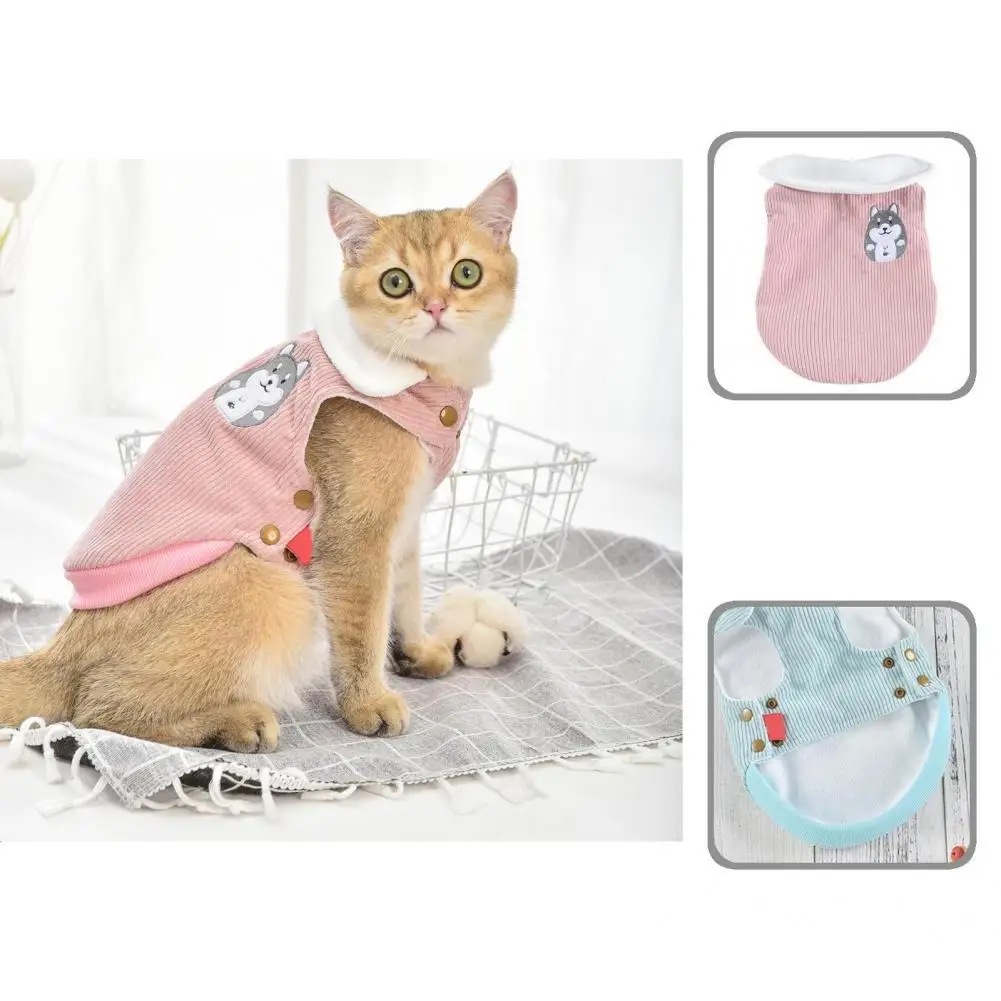 

Comfortable Fine Workmanship Dog Sleeveless Thickened Tops for Winter