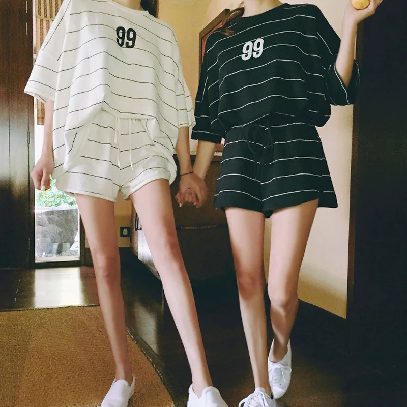 Летний женский пижамный комплект SLPBELY одежда для отдыха короткая Пижама сна