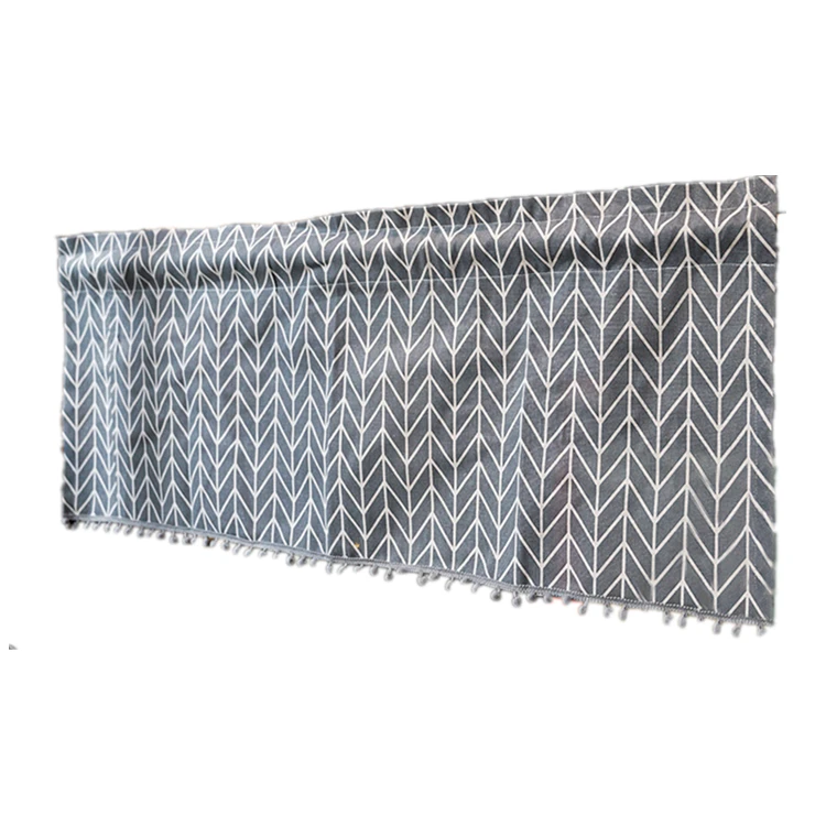 

Короткие шторы Babson винтажный синий цветочный принт