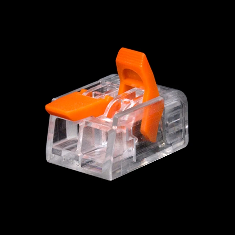 

75Pcs Electrical Lever Wire Connectors 2 Port 3 Port 5 Port Electric Cable Clamp Mini Quick Wire Terminal Connector
