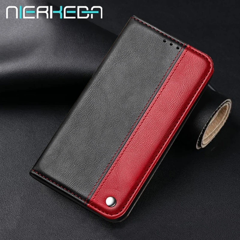 Кожаный чехол книжка с магнитной застежкой для Samsung Note 10 9 S20 Ultra S10 S9 S8 Plus S7 S6 Edge A50 A70