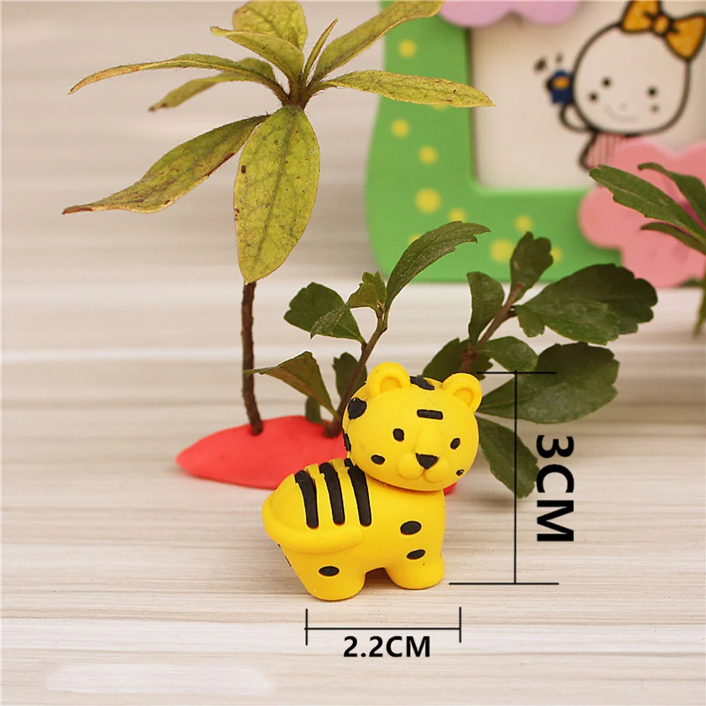 

30 Pack Pencil Erasers Random Collectible Animal Erasers Novelty Realistic Puzzle Erasers for Party Favors Games Prizes Carnival