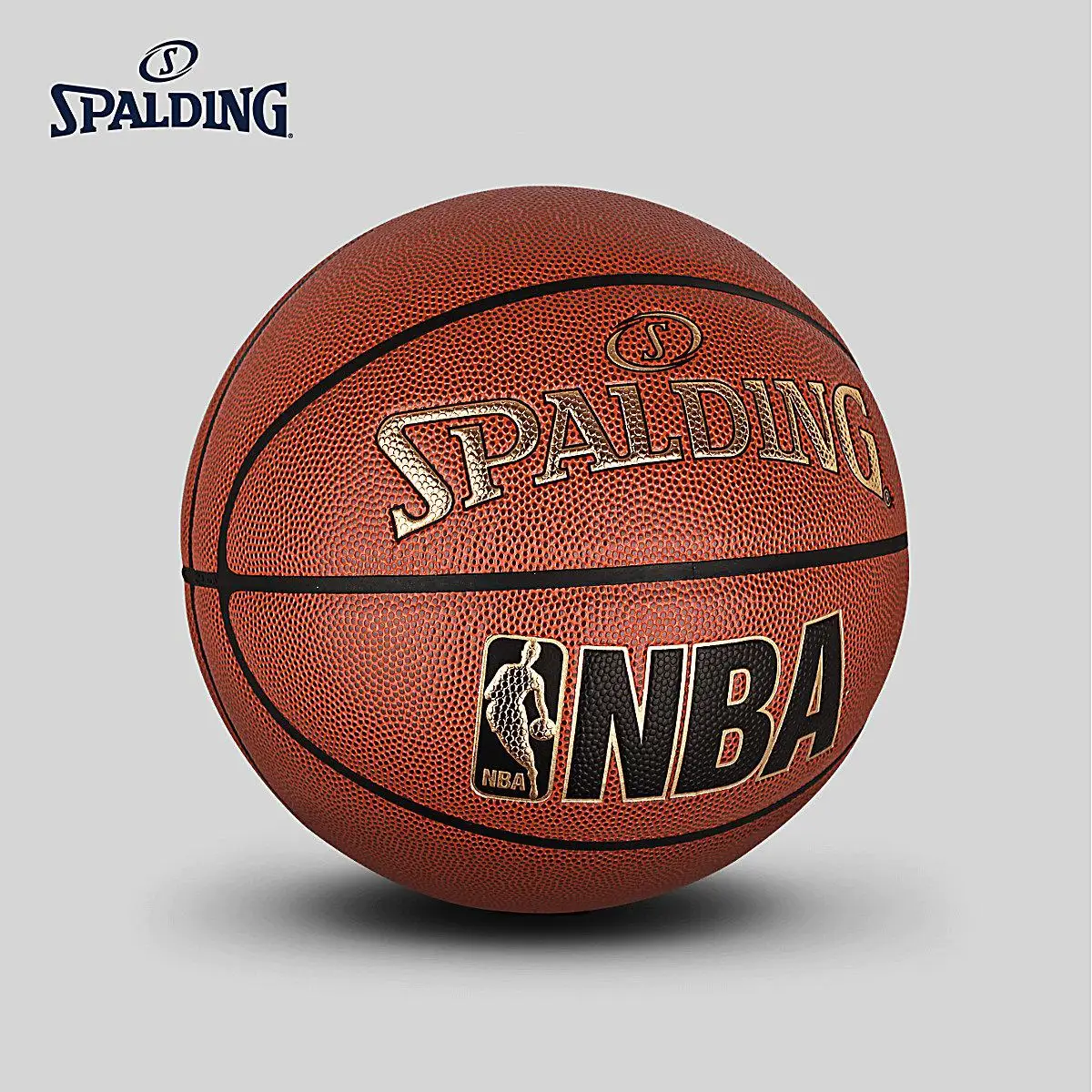Spalding Pu official size 7# Indoor Outdoor 74-946y JR Training teaching Basketball Ball Men's match | Спорт и развлечения