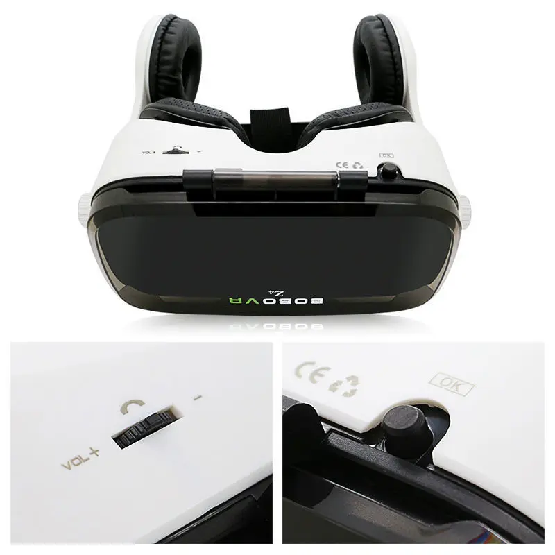 Горячая Распродажа Bobovr Z4 кожаный 3d картонный шлем виртуальной реальности Гарнитура для очков виртуальной реальности стерео Bobo Vr для 4-6 'мобильного телефона