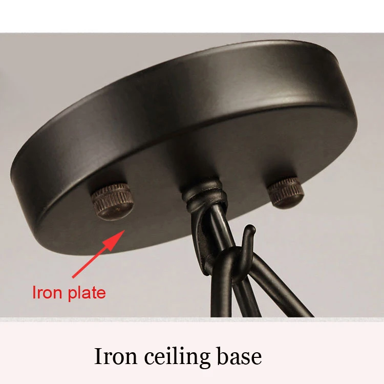 Винтажная люстра в стиле ретро Лофт освещение для ресторана спальни бара клуба