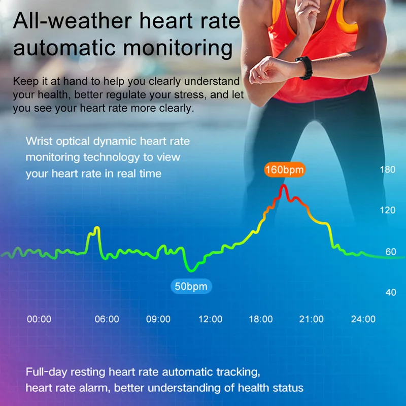 696 B11 Смарт часы водонепроницаемый монитор сердечного ритма кровяное давление
