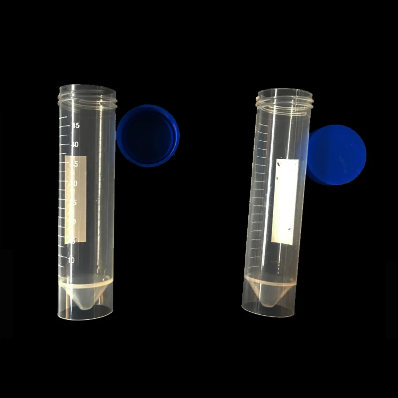 Стерильная полипропиленовая центрифужная трубка с плоским дном 25 шт.