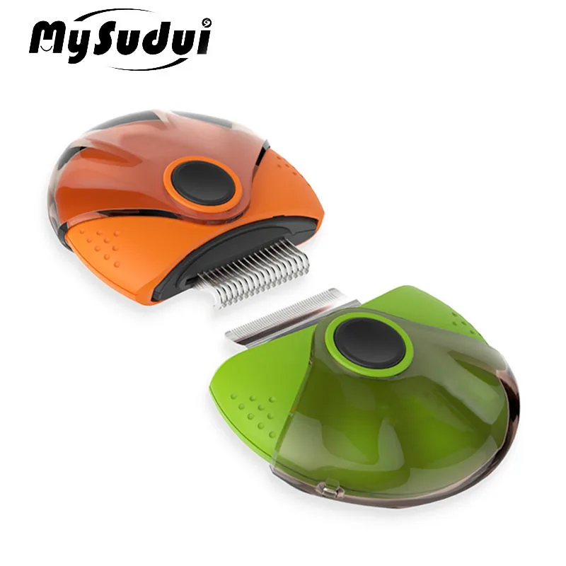 3 в 1 Расческа для домашних животных кошачья стальная удаления волос расческа