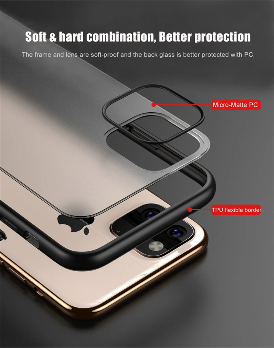 Чехол для телефона iphone 11 pro max 5,8& 6,1& 6,5 дюймов Coque роскошный полный Pretection задняя крышка для Apple iphone Xi Funda