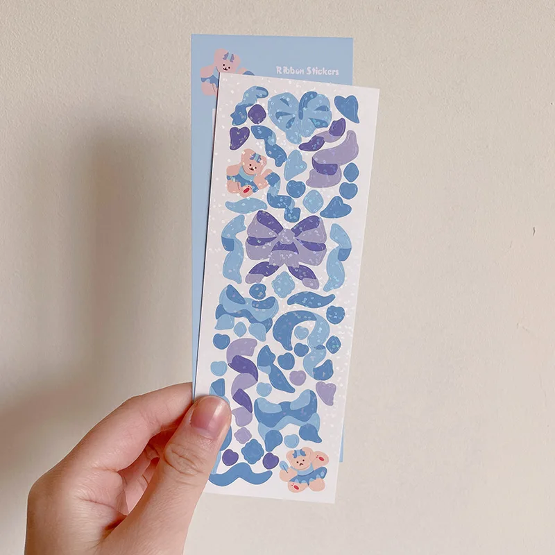 1 шт. кавайная цветная лента с мультяшным медведем наклейки украшение журнал