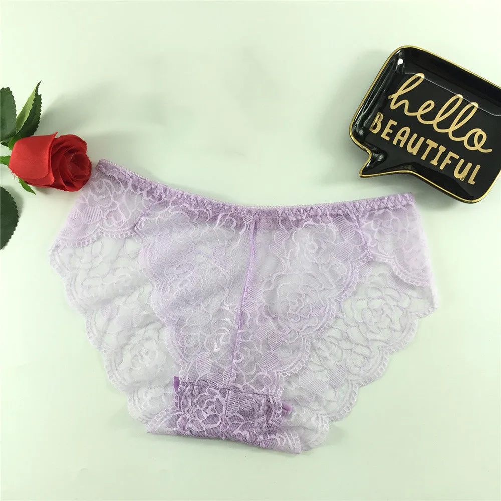 Женское Белье для сна женские трусы бесшовные сексуальные открытые однотонные с