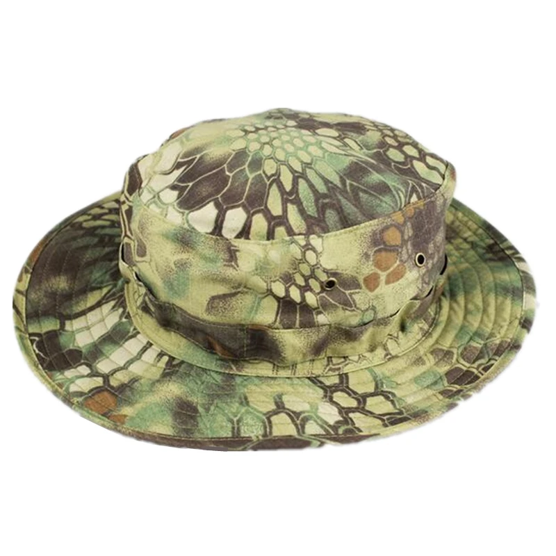 

Outdoor leisure jungle round hat climbing fishing cs camouflage beni hat