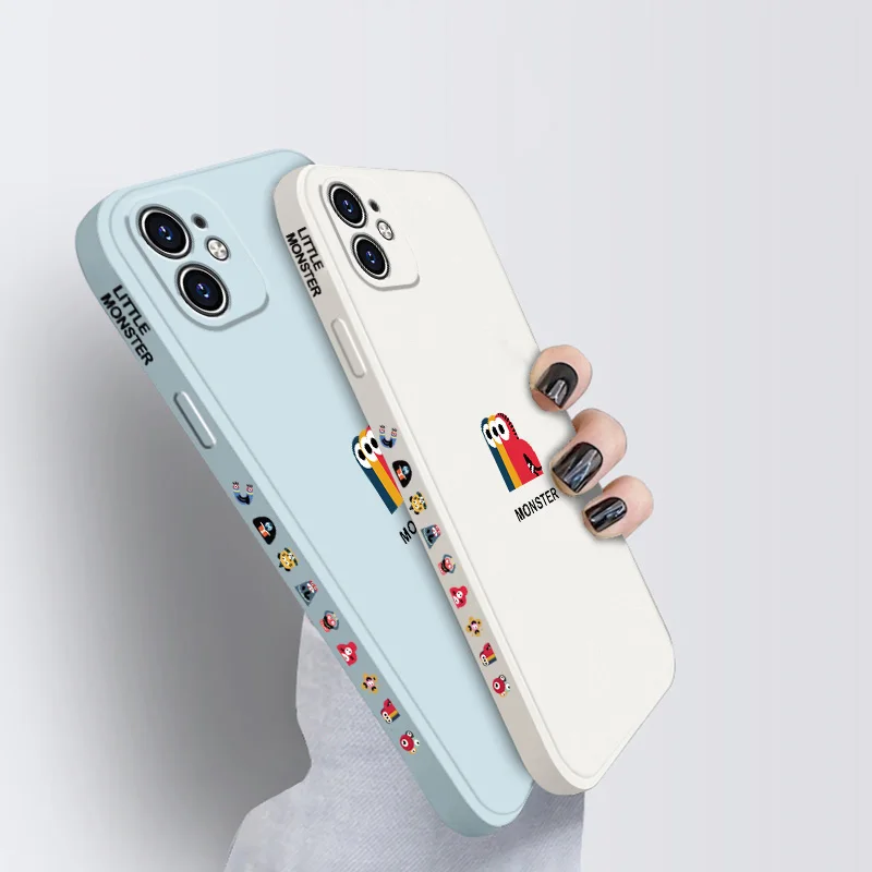 Чехол для iPhone 13 12 11 Pro Max Mini оригинальный мягкий чехол из жидкого силикона 7 6 6S 8 Plus X