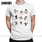 Pingu настроение футболки для мужчин 100% хлопковая Футболка с рисунком пингвина из мультфильма мем дети 80s 90s ретро милые футболки для девочек с короткими рукавами, одежда размера плюс