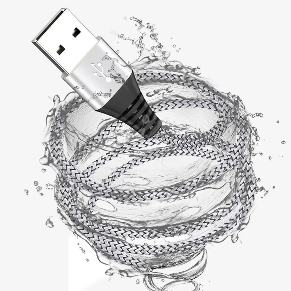2.4A Fast Charging USB Type C Cable for Samsung Galaxy S8 S9 Xiaomi Huawei Type-C Mobile Phone | Мобильные телефоны и