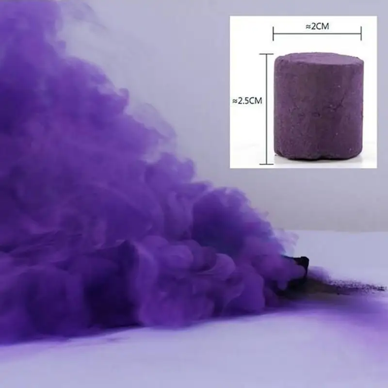 

Fashion DIY Colorful Smoke Fog Cake Smoke Effect Show Round Bomb Photography Aid Toy Gifts Birthday Party Halloween Supplies