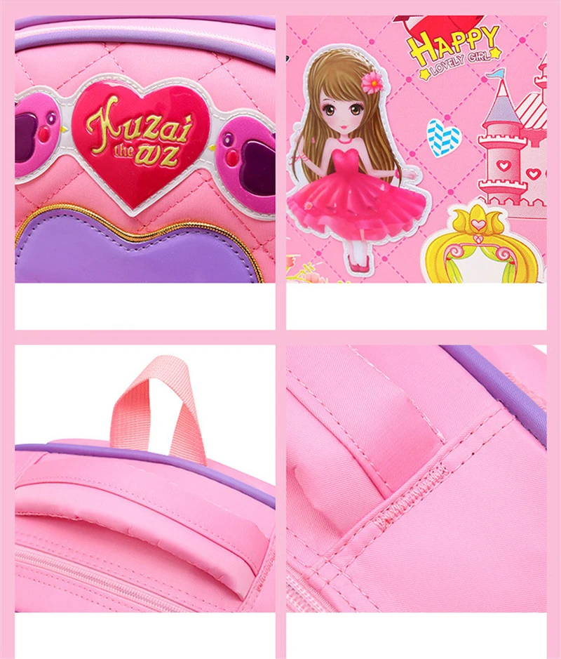 orthopedics backpack Schoolbag Kids Backpack Boys Girls School Bags waterproof Backpack Bookbag 1-3 grade Mochila Infantil