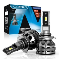 novsight h4 9005 9006 h11 h7 h1 h3 h13 9007 led auto headlight mini size 80w 15000lm 6500k decoder plug and play car headlight