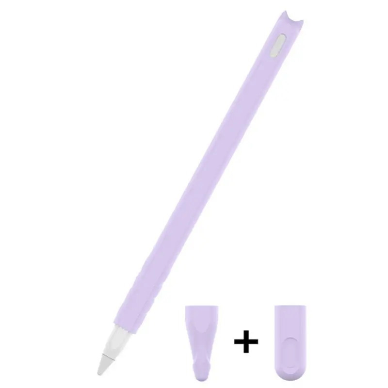 

1Set Silicone Case Protective Cap Nib Holder for ipad Apple Pencil 2nd Generation Touch Pen Stylus Cover