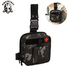 Военная Сумка для ног West Bag, водонепроницаемая тактическая система Molle, набор первой помощи, медицинская сумка для охоты, пеших прогулок, сумка для ног