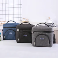 fashion bag insulated thermal cooler lunch box food bags for work picnic bag for school students lunch tote lunch bags beach bag