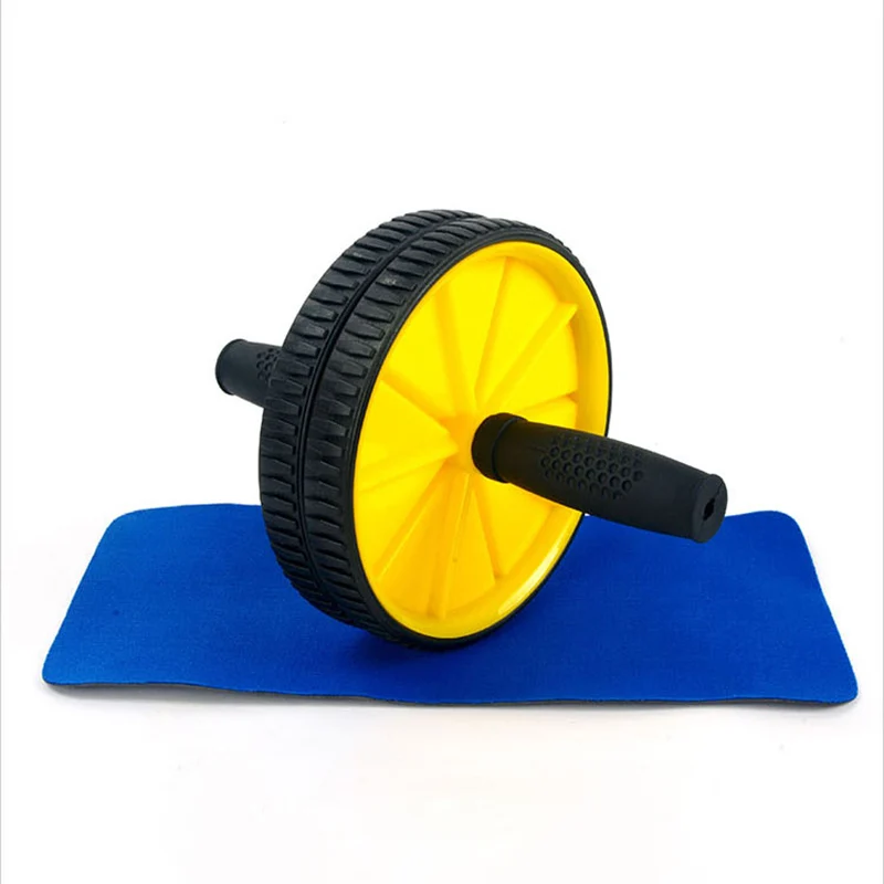 

Двухколесное колесо для живота AB колесо для брюшного пресса оборудование для фитнеса тренажер для тренажерного зала домашний тренажер фун...