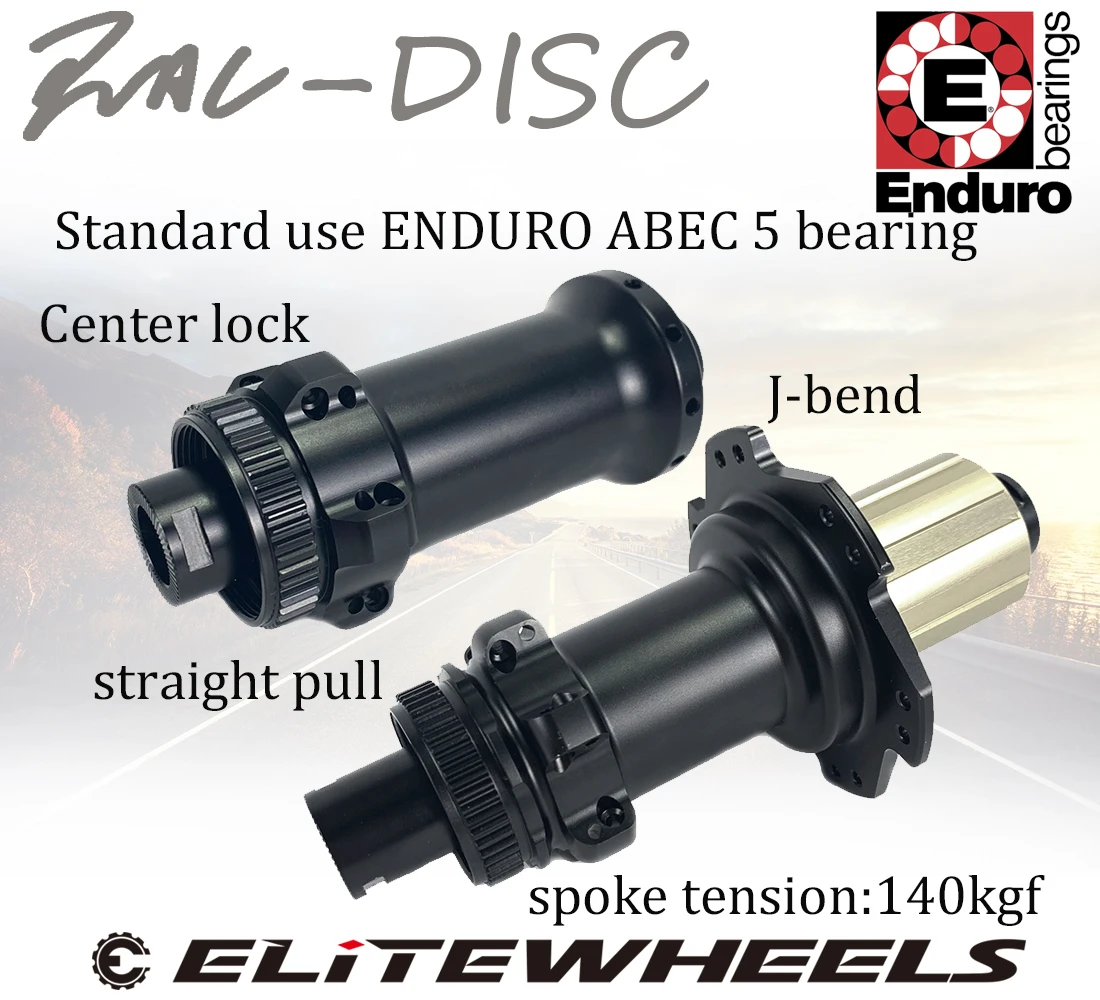 ELITEWHEELS RAC 700C велосипедный вилсет под дисковый тормоз Enduro ABEC5 подшипник центр замок