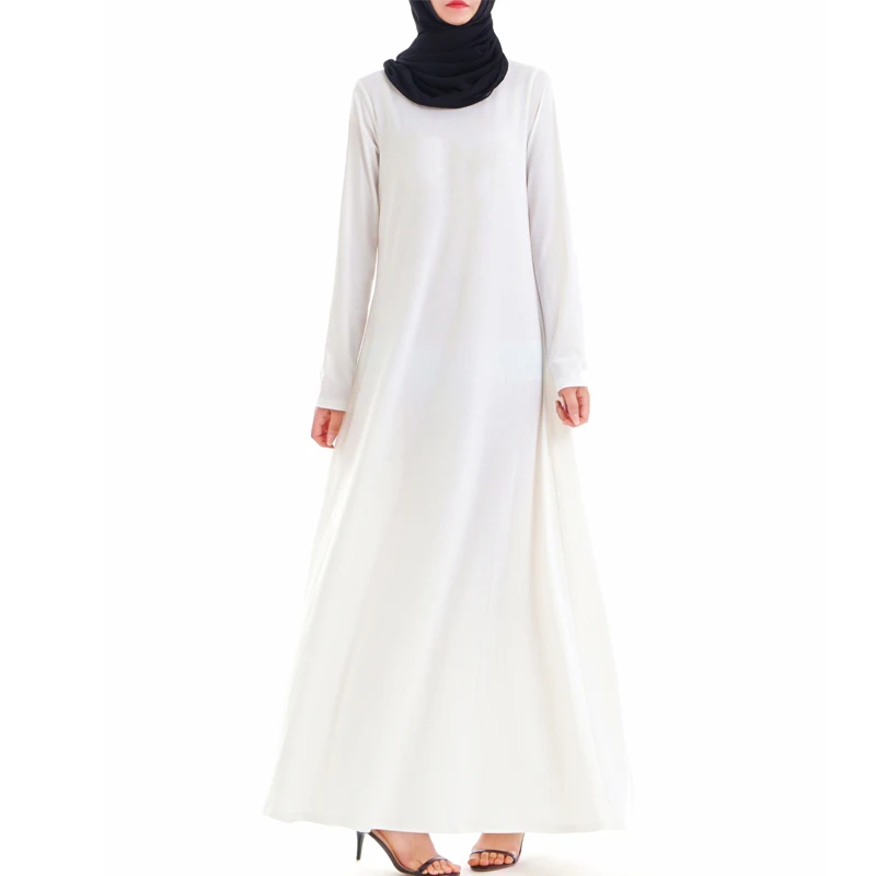 Внутри абайя Дубай Арабский Кафтан женские мусульманские платья Caftan Пакистан турецкие исламские платья Хиджаб Tesettur Elbise Vestido Largo