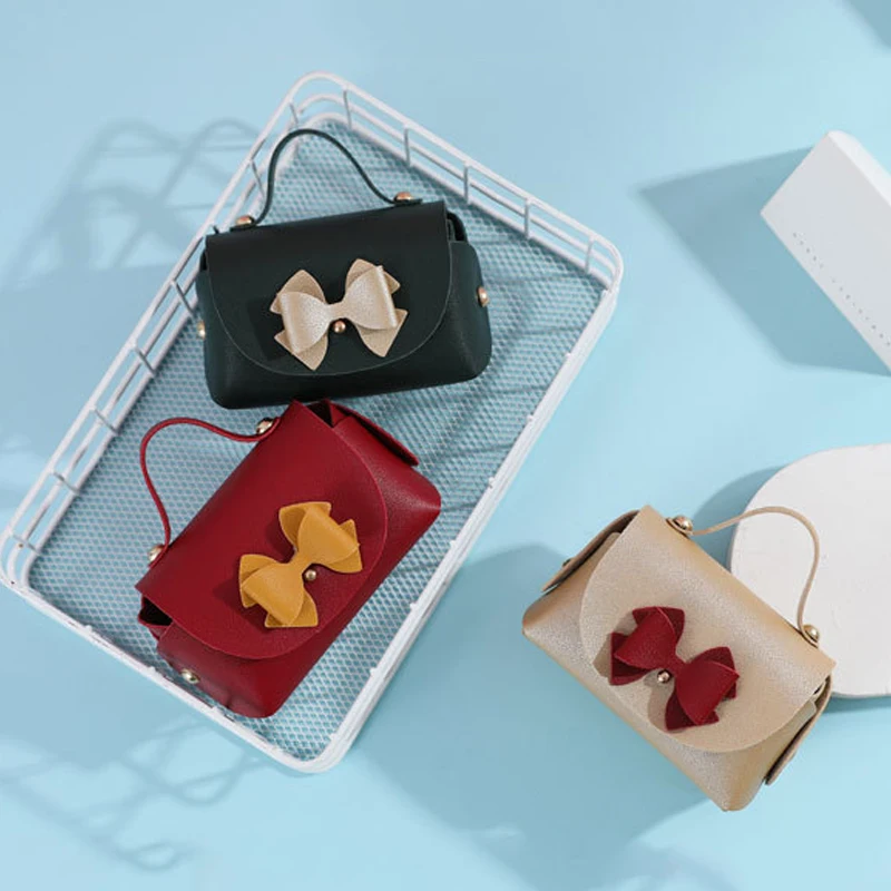 Мини-сумка дизайнерская шоколадная сумка Изысканная из искусственной кожи для