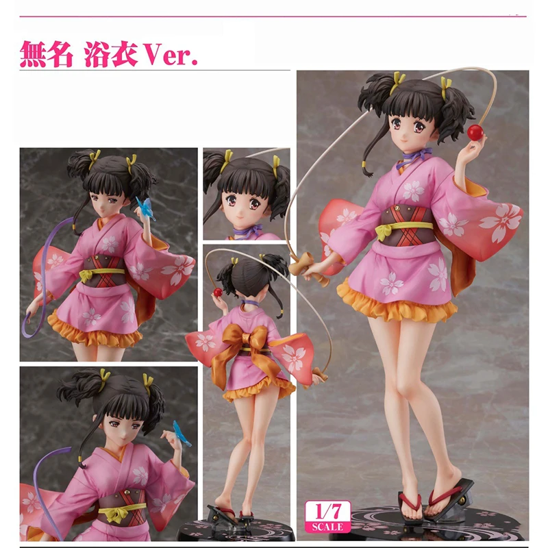 

23 см японская аниме экшн-фигурка Koutetsujou No Kabaneri Mumei 1/7 кимоно юката Ver. Коллекционные модели кукол из ПВХ, игрушки для подарков