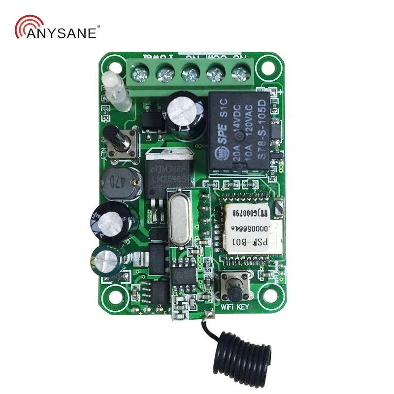 Беспроводное приложение умный пульт дистанционного управления DC12 24V wifi Пульт 433